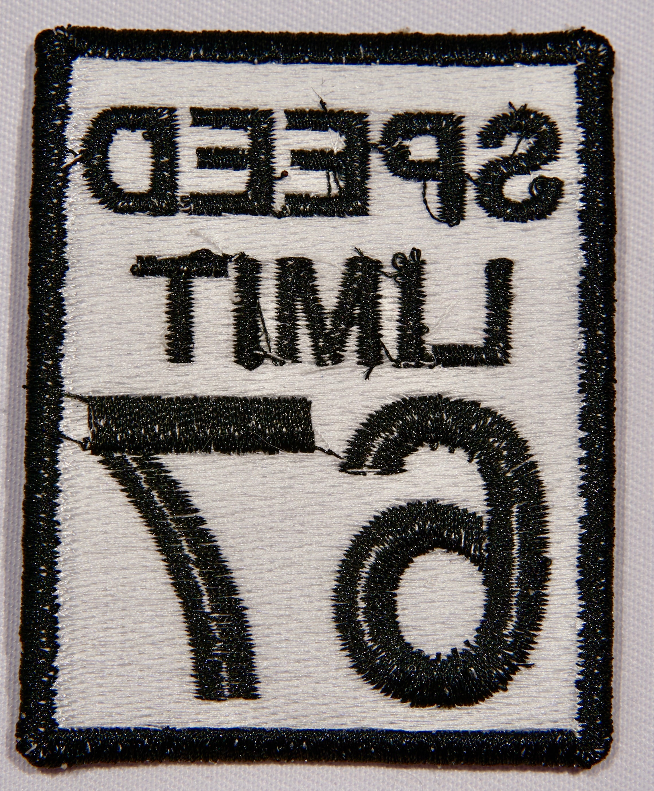 Speed Limit 67 Embroidered Patch – Funny Novelty Iron On Patch | Road Sign Spoof, Humor Gift, DIY Jacket Patch