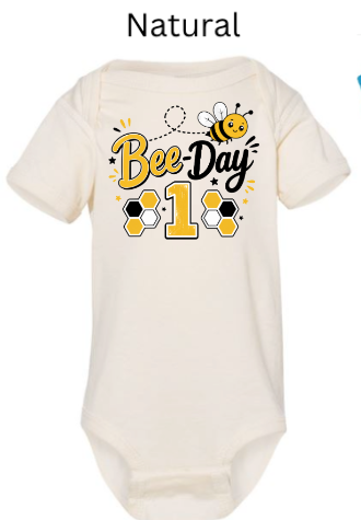 Bee Day 1st Birthday Shirt – Cute Bee Themed First Birthday Tee for Toddlers & Kids