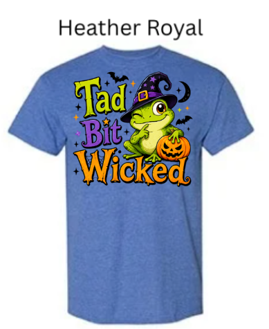 Tad Bit Wicked Halloween Frog T-Shirt