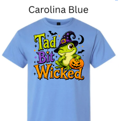 Tad Bit Wicked Halloween Frog T-Shirt