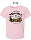 Feeding Mosquitos Since Birth Infant/Toddler T-Shirt | Funny Camping Tee | Outdoor Humor Shirt | Bug Spray Not Included
