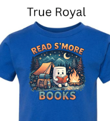Read S'more Books Toddler T-Shirt | Camping Reading Tee |