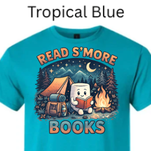 Read S'more Books T-Shirt| Camping Reading Tee|