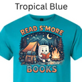 Read S'more Books T-Shirt| Camping Reading Tee|
