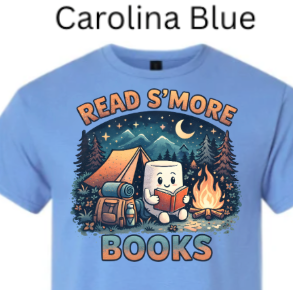 Read S'more Books T-Shirt| Camping Reading Tee|