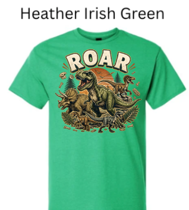 Dinosaur Roar T-Shirt - Vintage Dino Graphic Tee
