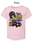 So Franken Cute Halloween Toddler Shirt – Frankenstein Girl Tee