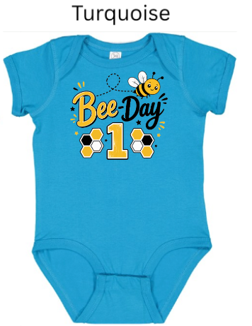 Bee Day 1st Birthday Shirt – Cute Bee Themed First Birthday Tee for Toddlers & Kids