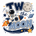 TWO The Moon (Boy) DTF Print