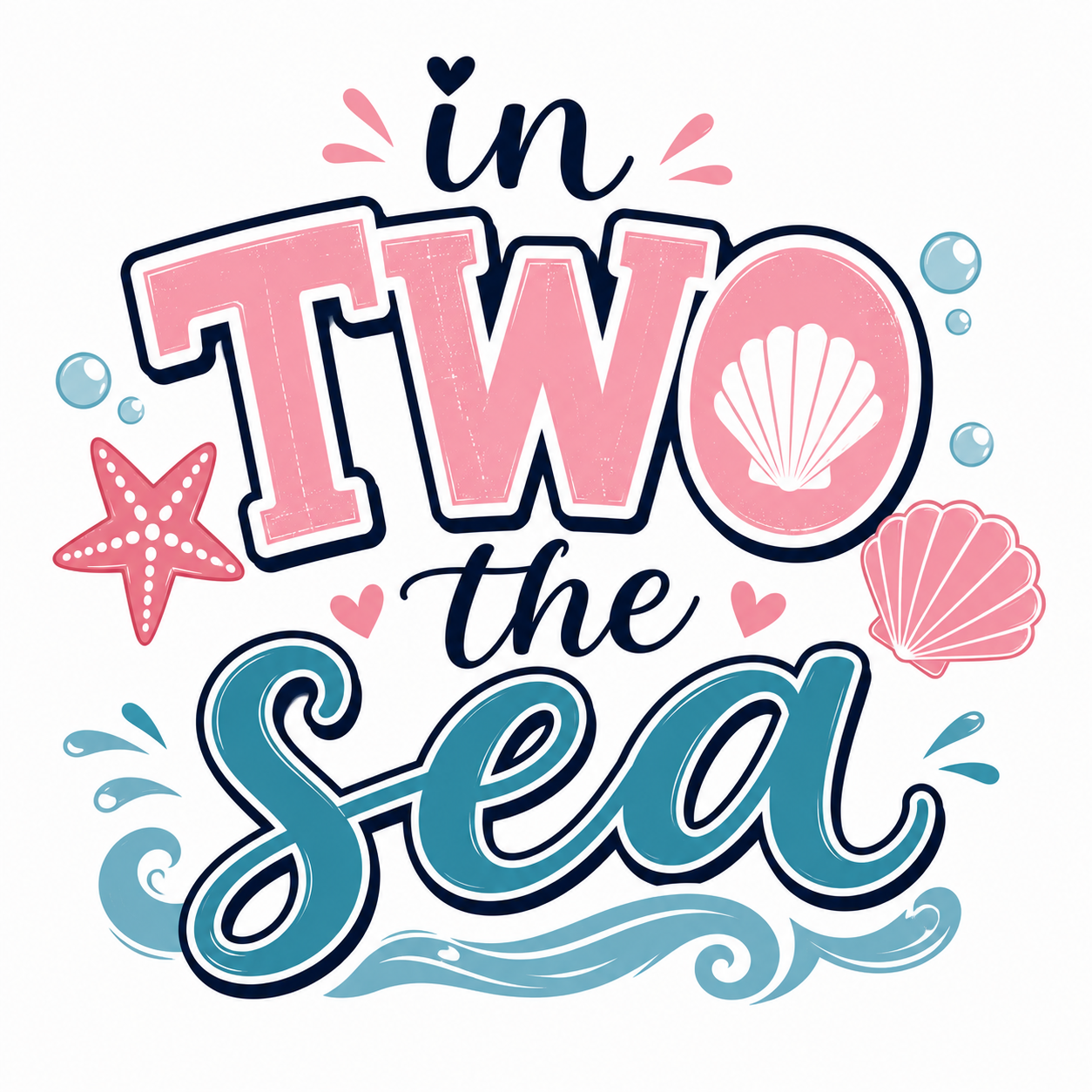 in TWO the sea- Girl Apparel