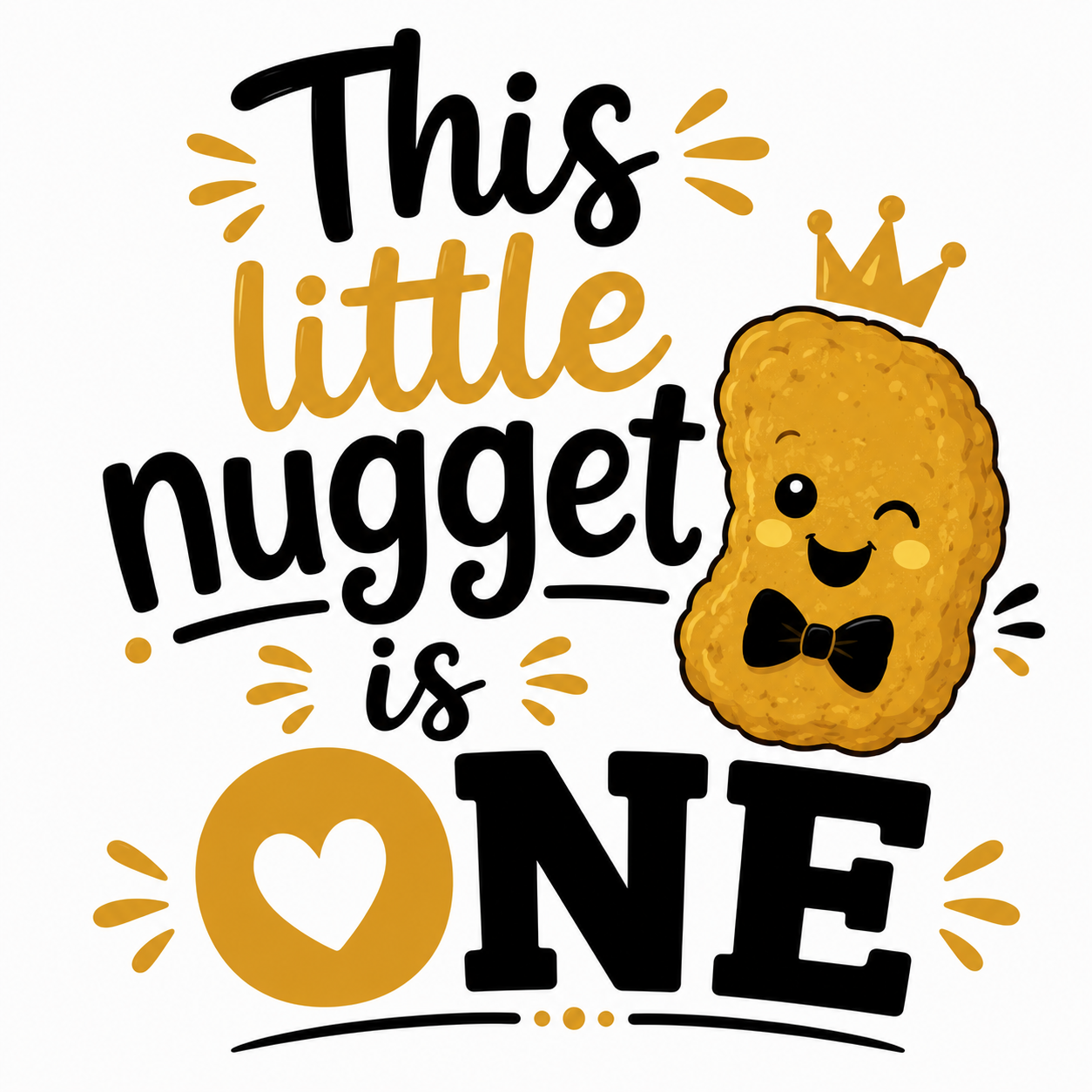 Little Nugget DTF Print