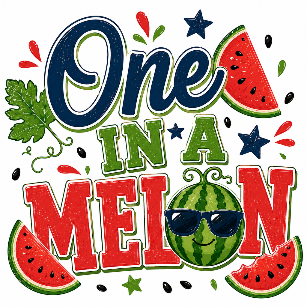 ONE in a Melon Birthday Boy Apparel