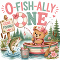 O-Fish-Ally Birthday Girl Apparel