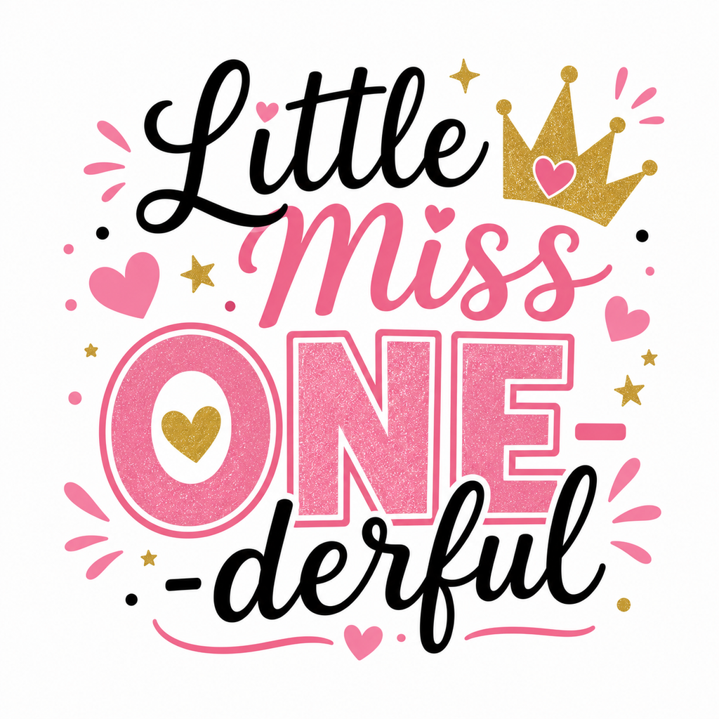 Little ONE-derful Girl Apparel