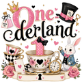 ONE-derland (Alice) Girl Apparel