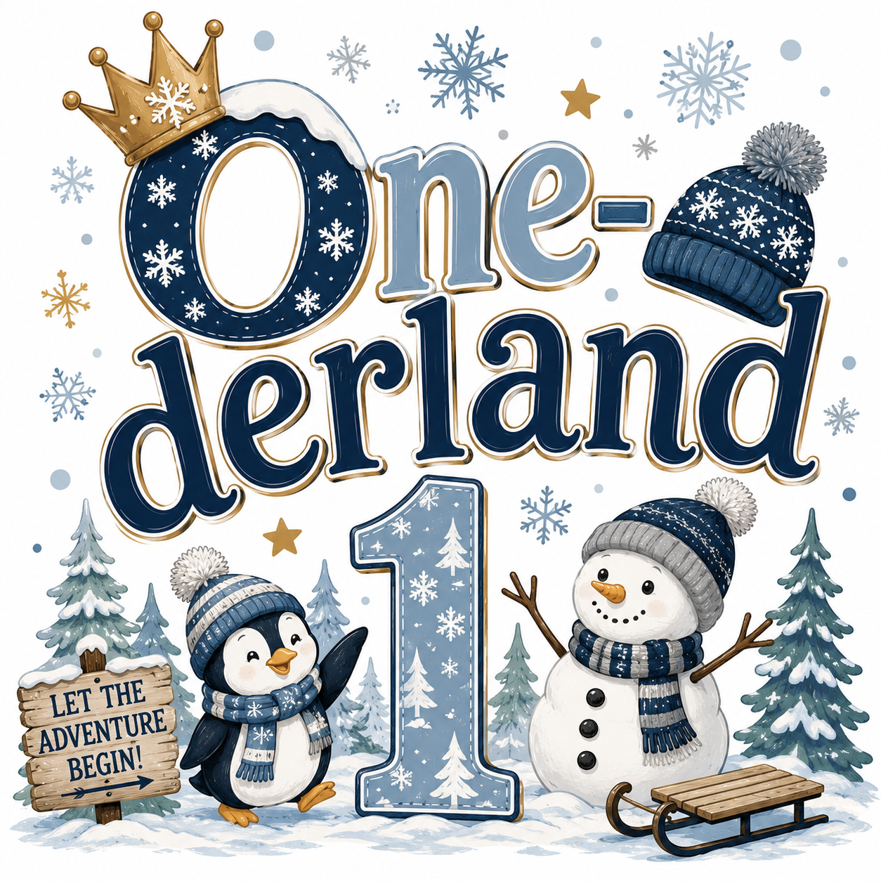ONE-derland winter Boy Apparel