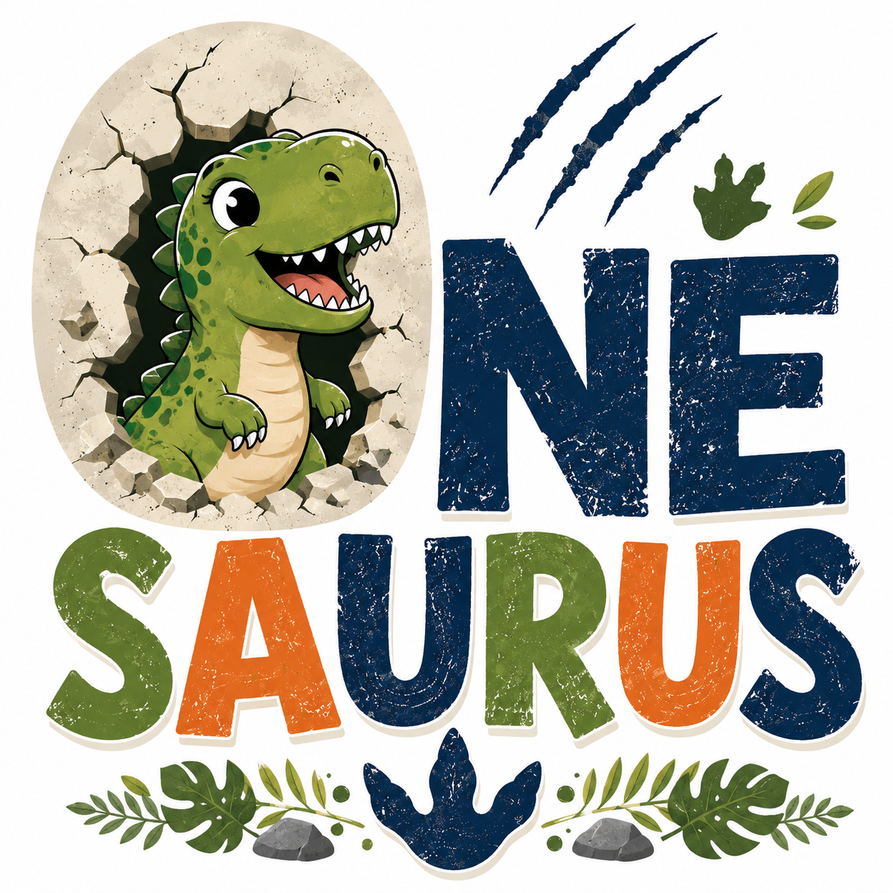 ONE-Saurus  DTF Print