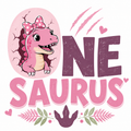ONE-saurus Girl Apparel
